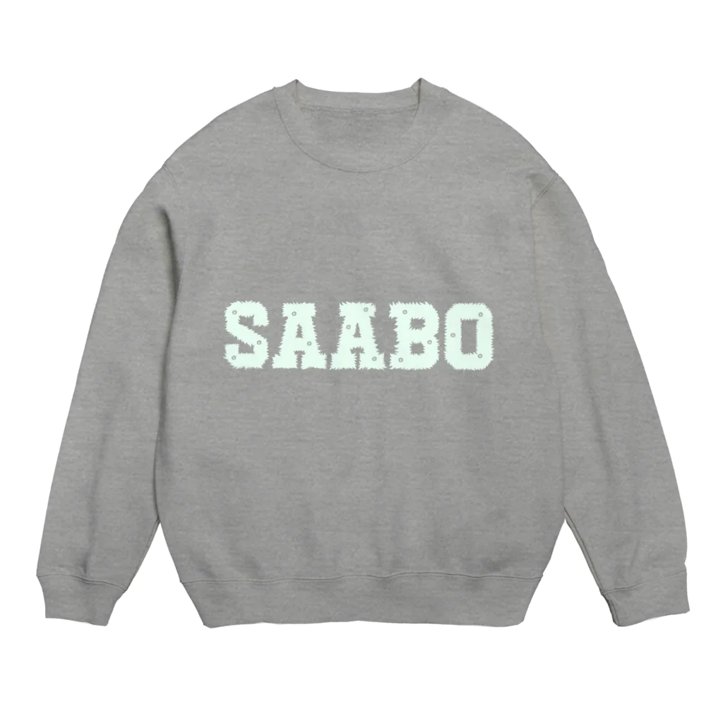 SAABOのSAABO_FUR_LOGO_W スウェット