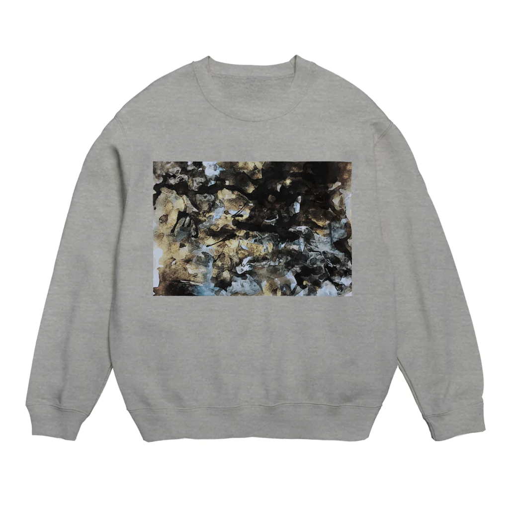 Honoka の真夜中の紫苑 Crew Neck Sweatshirt