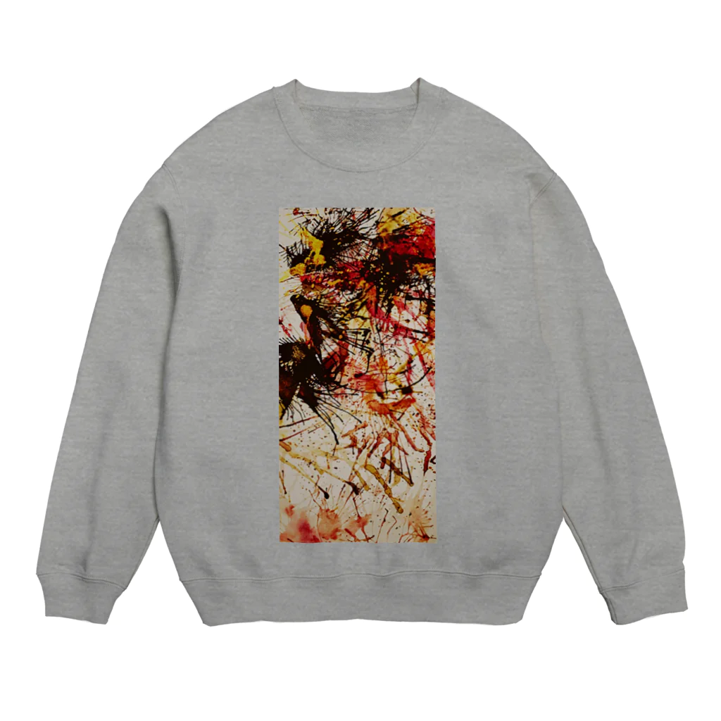 Honoka の花火の様に儚い想い Crew Neck Sweatshirt