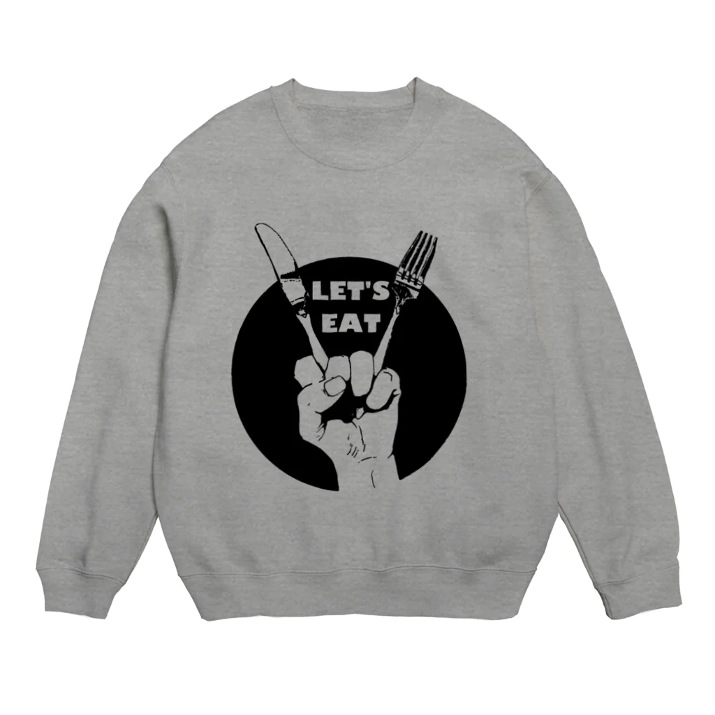 y.y.のいただきます Crew Neck Sweatshirt