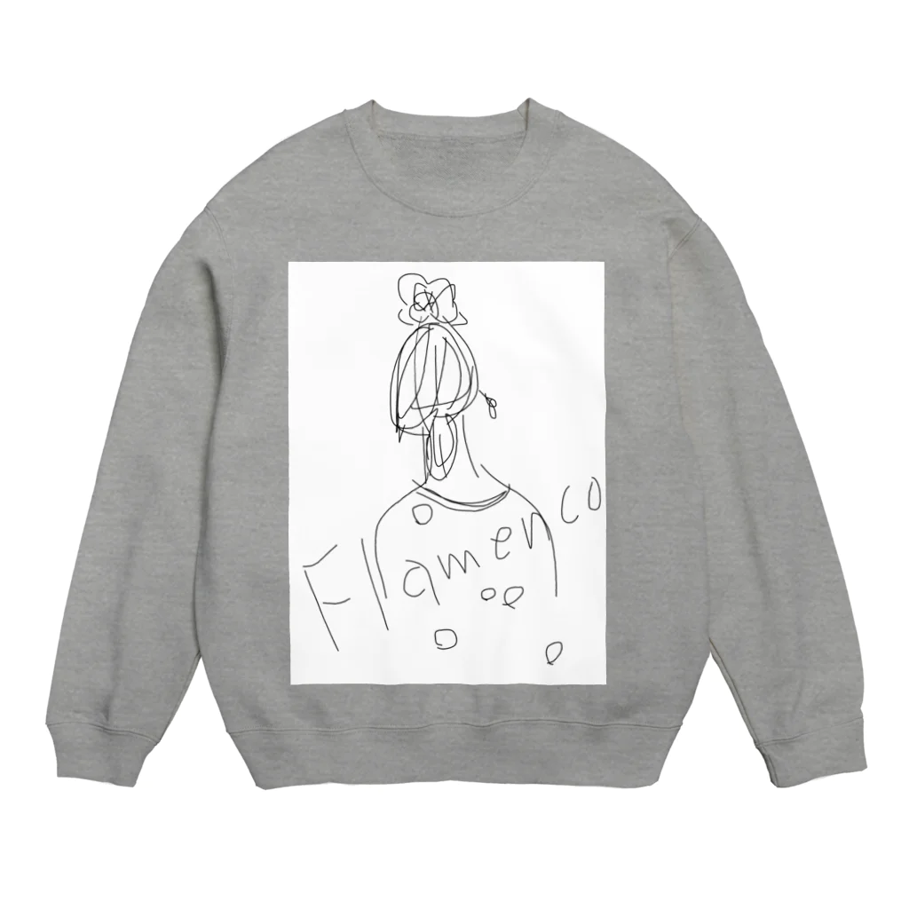 perflaのフラメンコ Crew Neck Sweatshirt