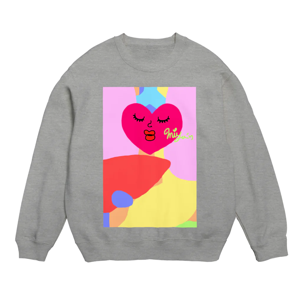 Miyuki_Sakagamiの健康診断。 Crew Neck Sweatshirt