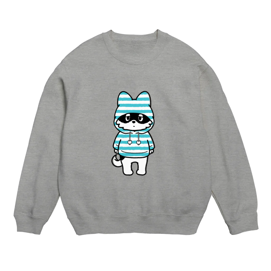 チャーナのアイテムショップのバカンス犬 Crew Neck Sweatshirt