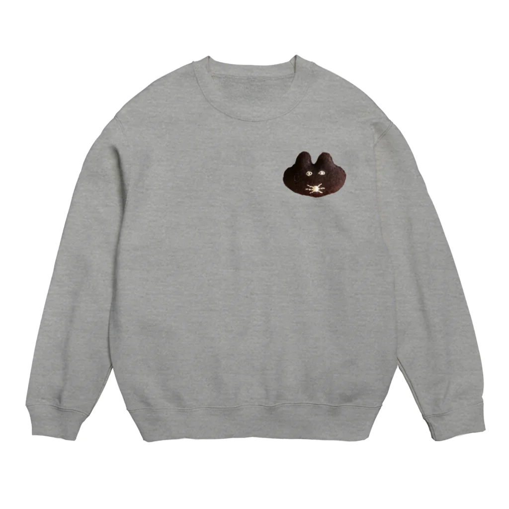 nyota|にょたのブスなねこ Crew Neck Sweatshirt