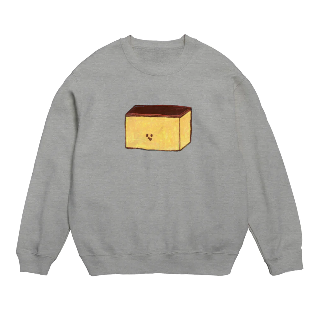 みぞぐちともやのカステラ Crew Neck Sweatshirt