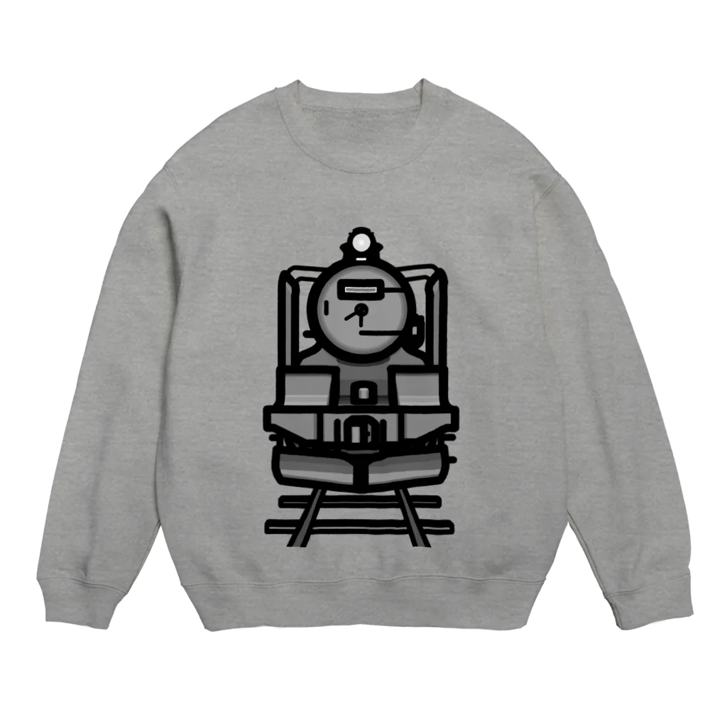 これから企画の蒸気機関車 9600形 Crew Neck Sweatshirt