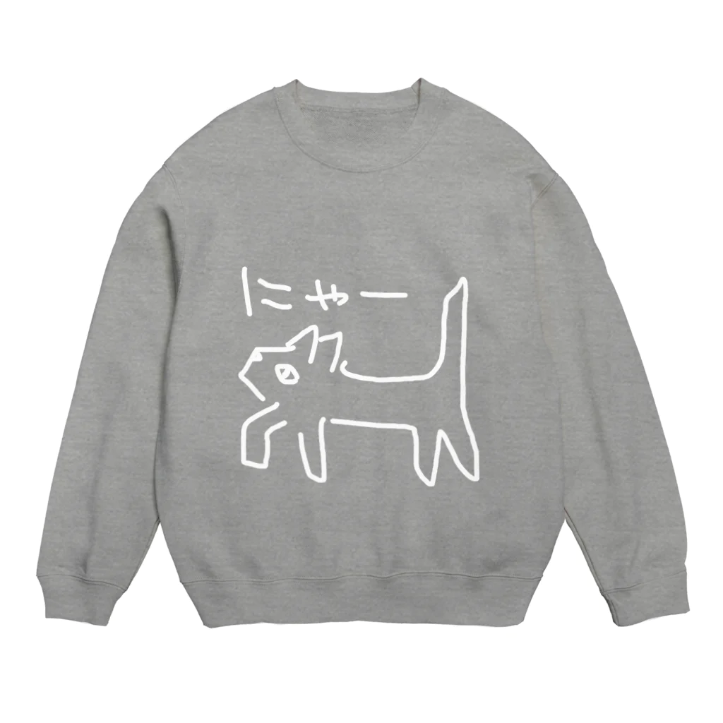 ののの猫屋敷の【テト】 Crew Neck Sweatshirt