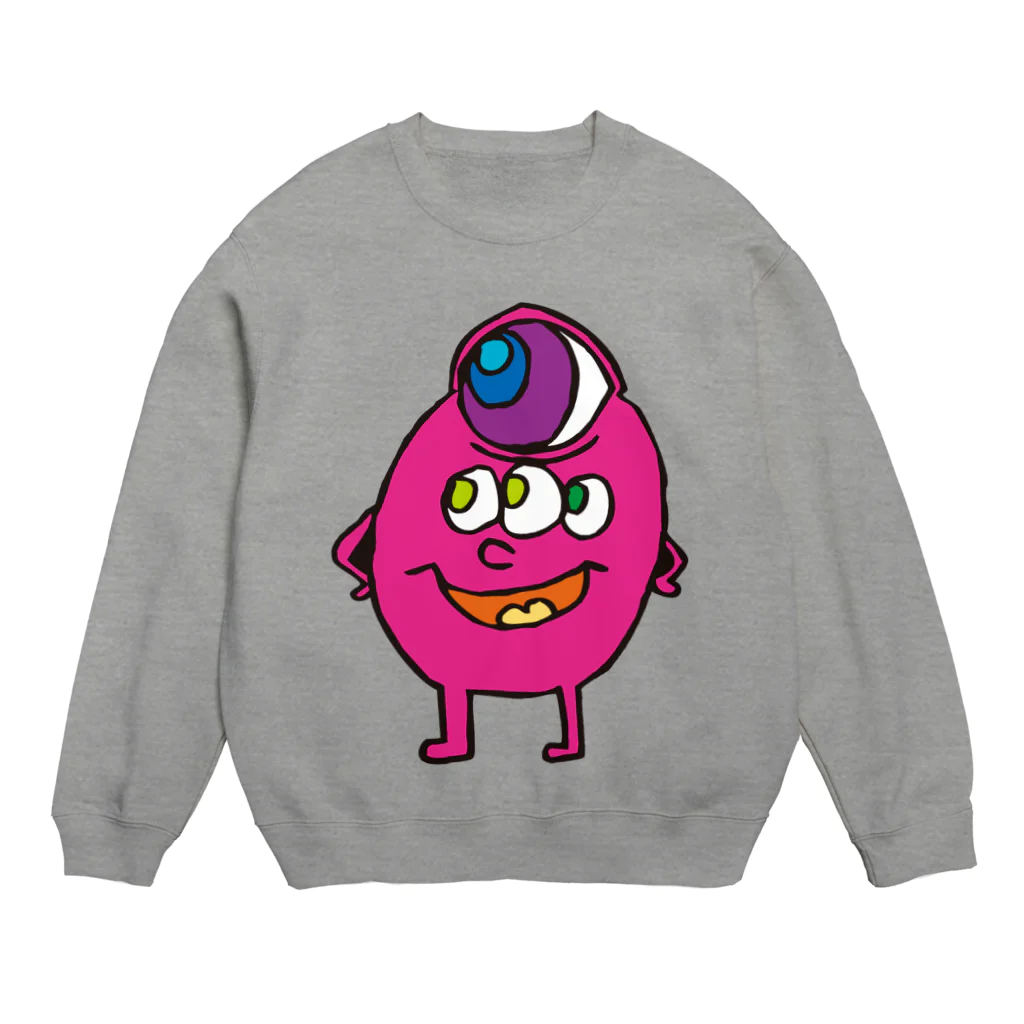 世紀末事件のうちゅうちゃん Crew Neck Sweatshirt