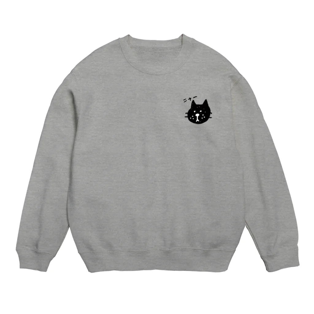 Peco Peco Boo&Carotte cocon❋のくろにゃん Crew Neck Sweatshirt