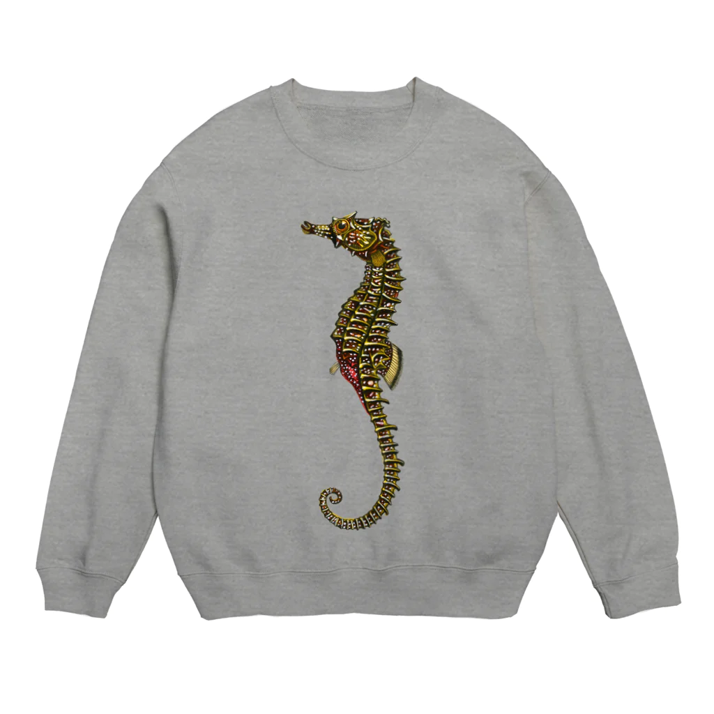 Rubbishのタツノオトシゴ Crew Neck Sweatshirt