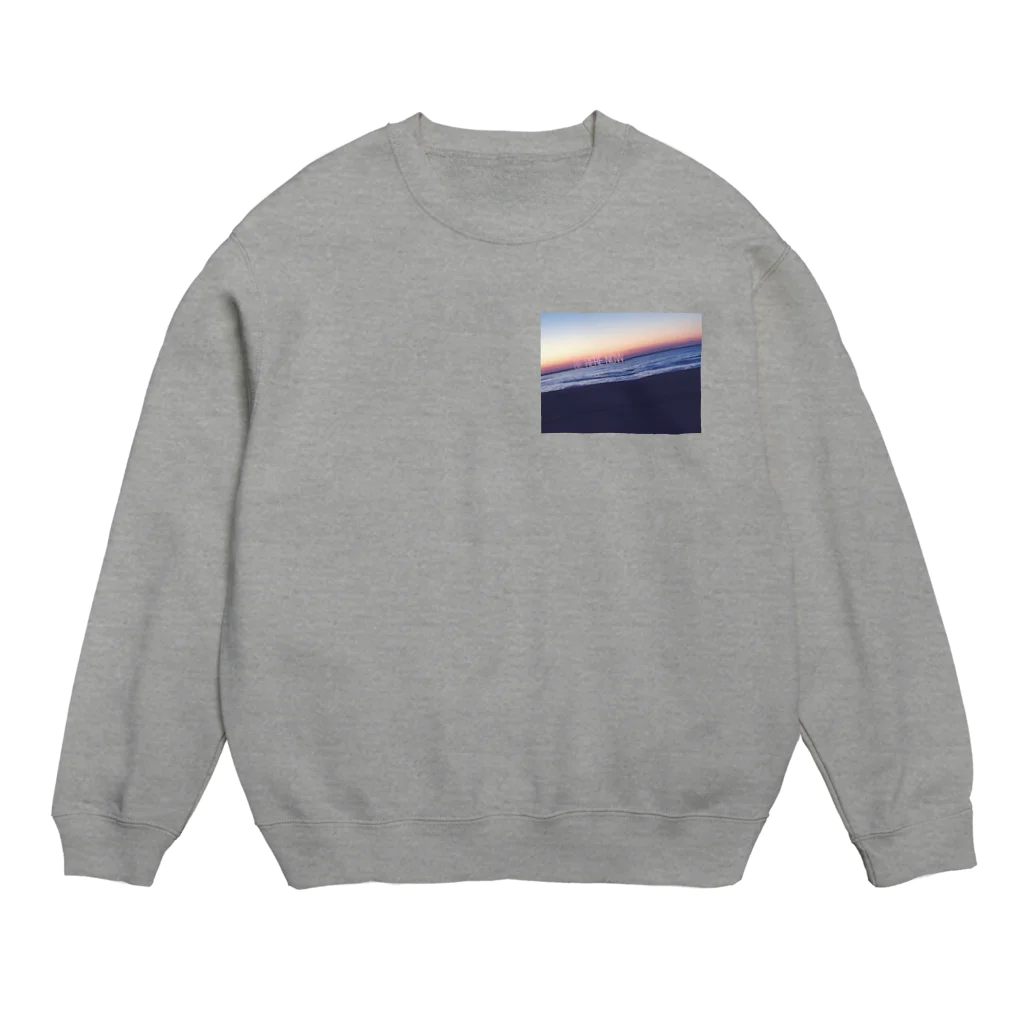 ATELIER SUIの"今、ここ"を生きろ Crew Neck Sweatshirt