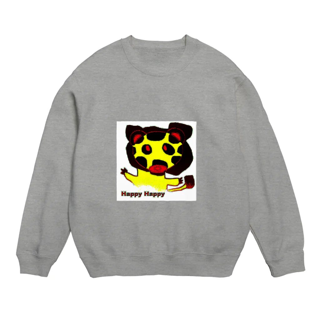 kityiのきりんくまちゃん Crew Neck Sweatshirt