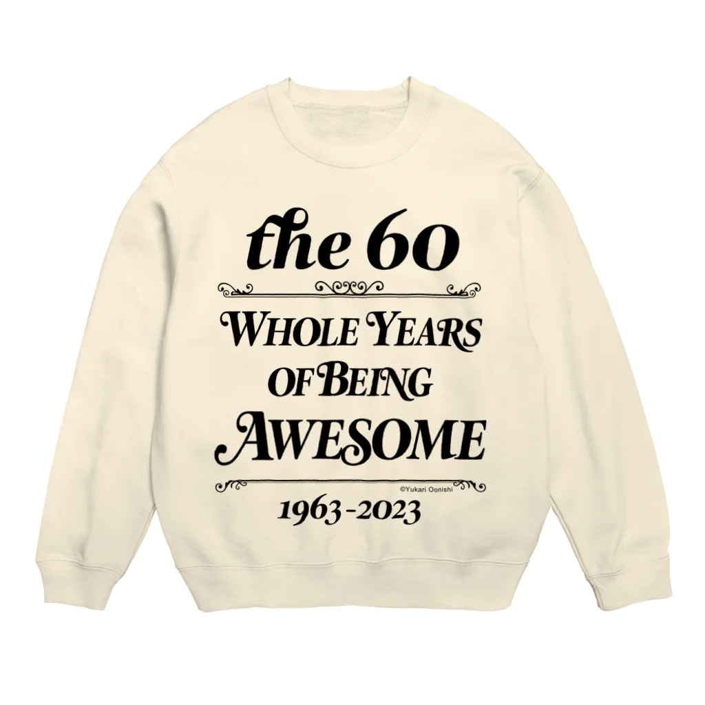 yukari0425の2023還暦 Crew Neck Sweatshirt