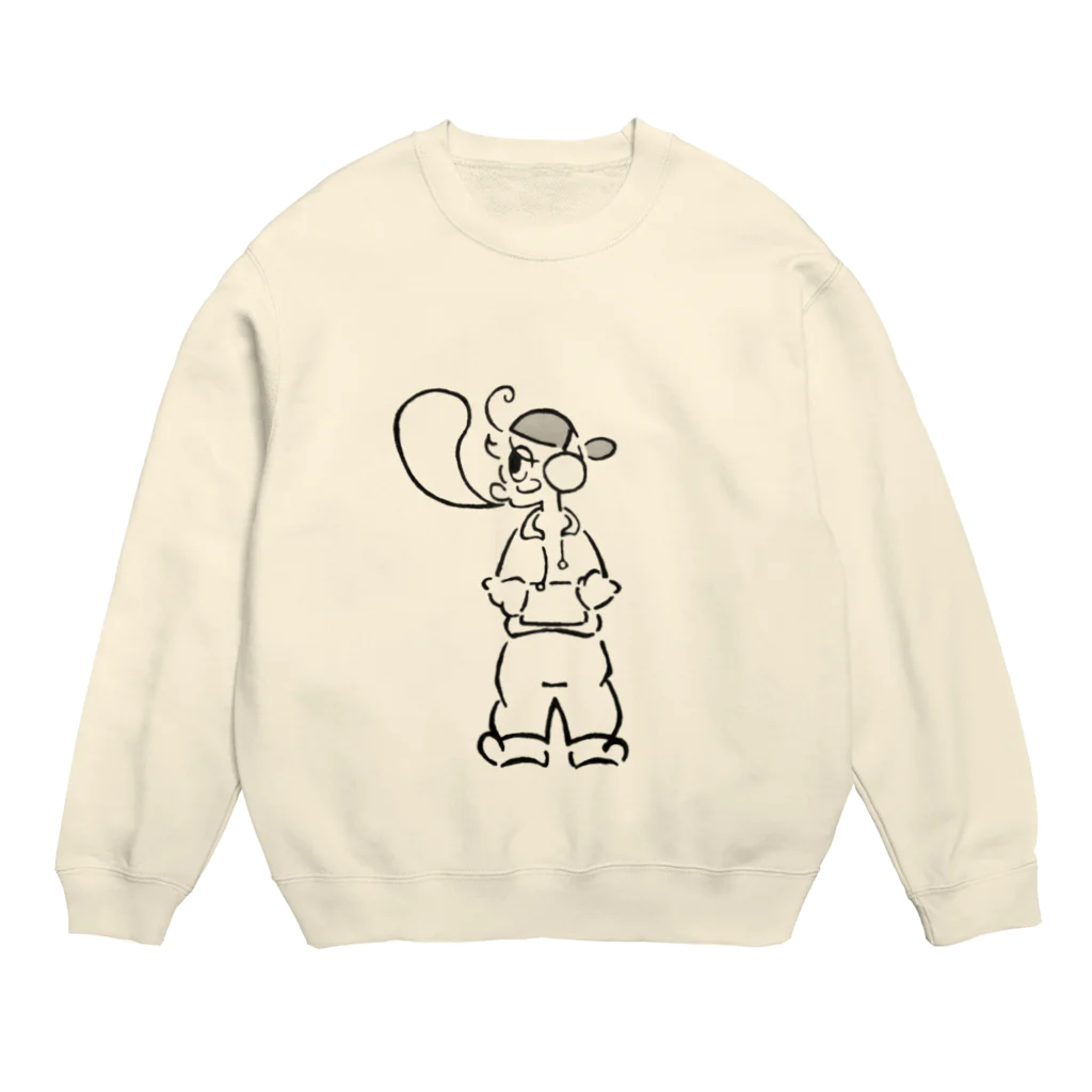 Yu__koshopのTASOGAREboy Crew Neck Sweatshirt