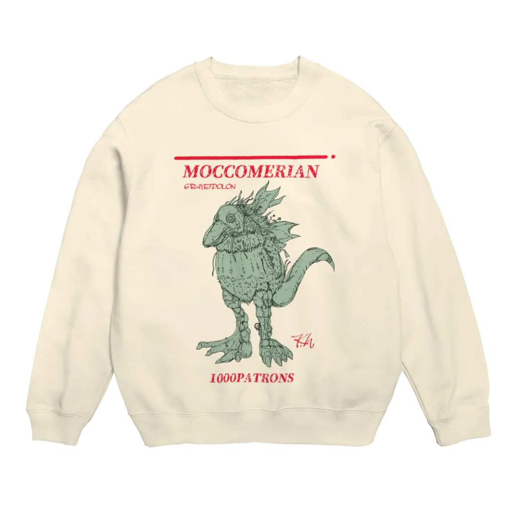 kazuyuki_harunoのモッコメリアン1000パトロンズ（春野カズユキversion） Crew Neck Sweatshirt