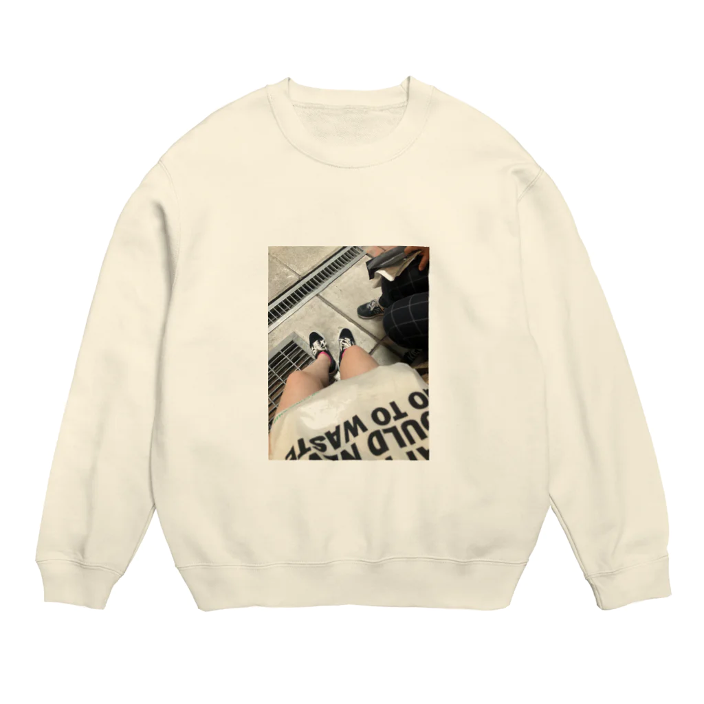 おつきちゃんのfoot  Crew Neck Sweatshirt