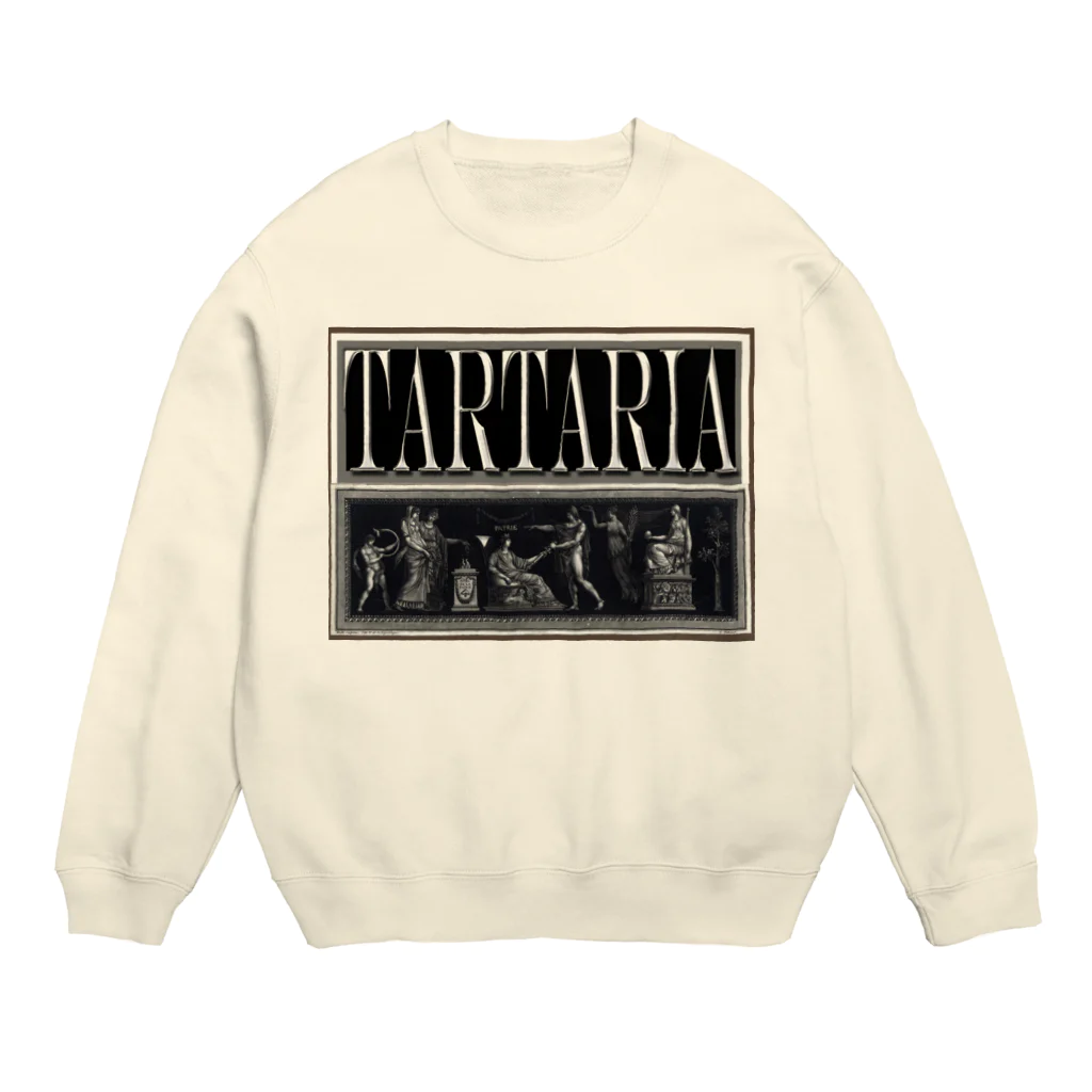 PALA's SHOP　cool、シュール、古風、和風、のTARTARIA   Crew Neck Sweatshirt