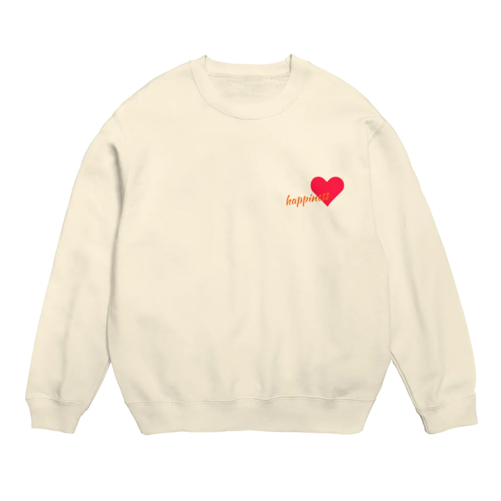 happinessのhappiness リマインド Crew Neck Sweatshirt