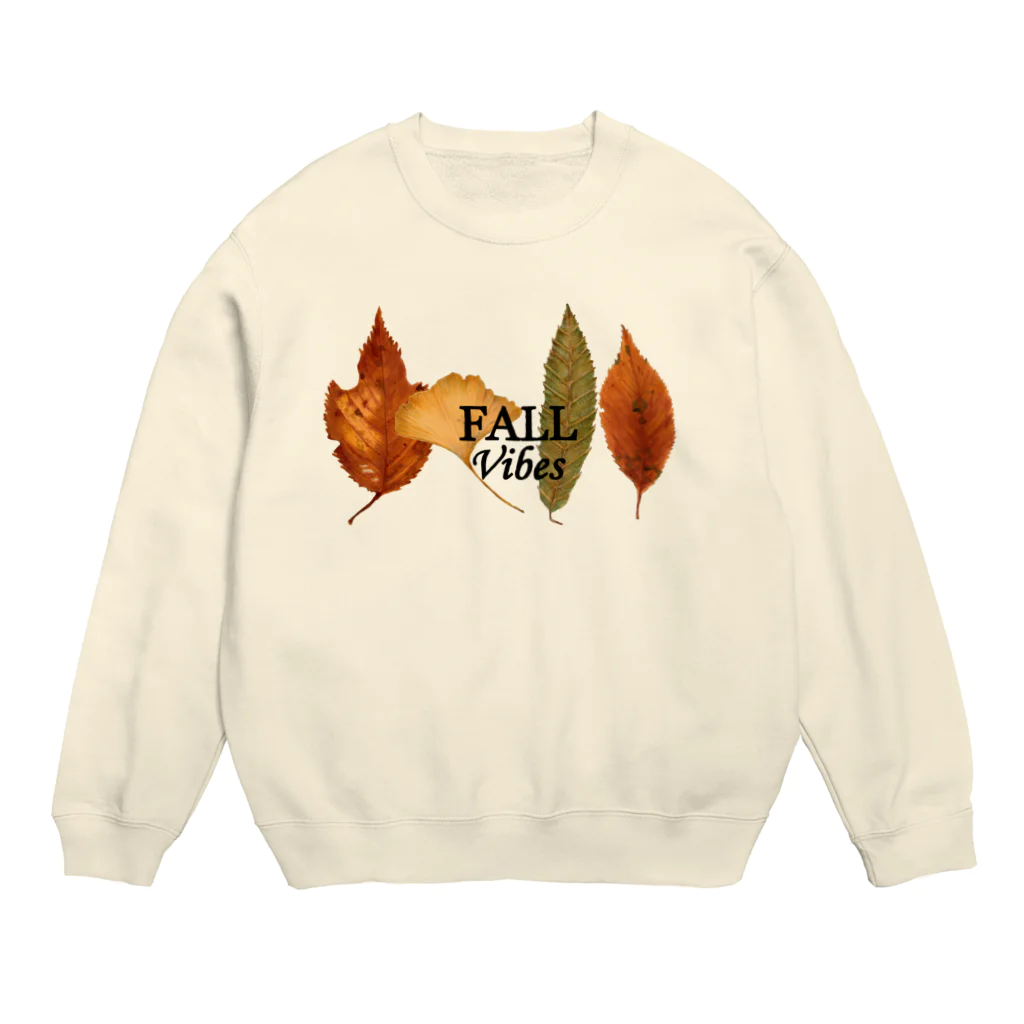 Jennya/イラストのFall Vibes 2🍁 Crew Neck Sweatshirt