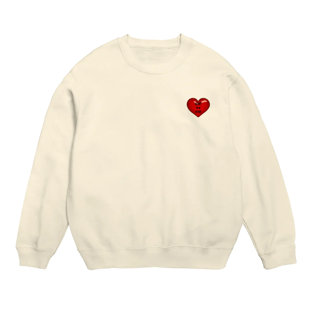 HEART and MINDのHEART and MIND LOGO Crew Neck Sweatshirt