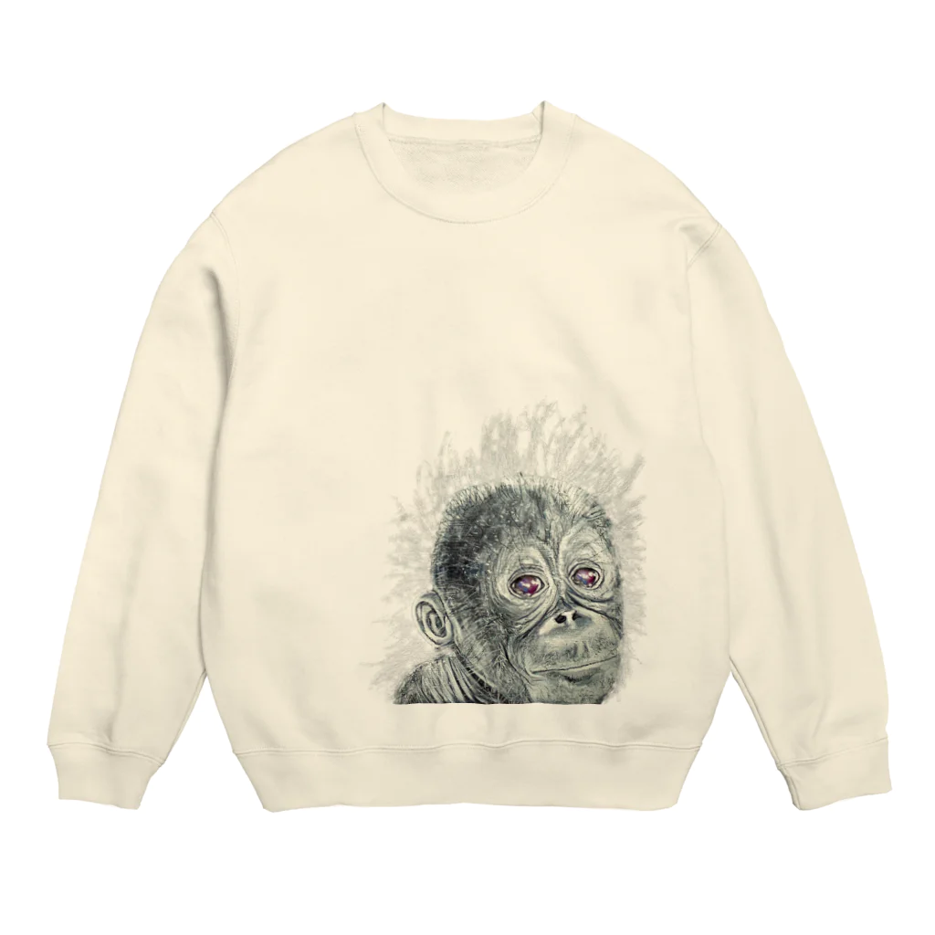 Owl's Dream　アウルズドリームのOrangutan Crew Neck Sweatshirt