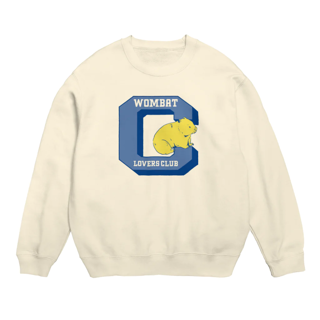 WOMBAT LOVERS CLUBのウォンバット大好き俱楽部 Crew Neck Sweatshirt