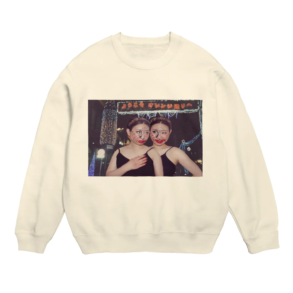 Uneの夢は夜ひらく Crew Neck Sweatshirt