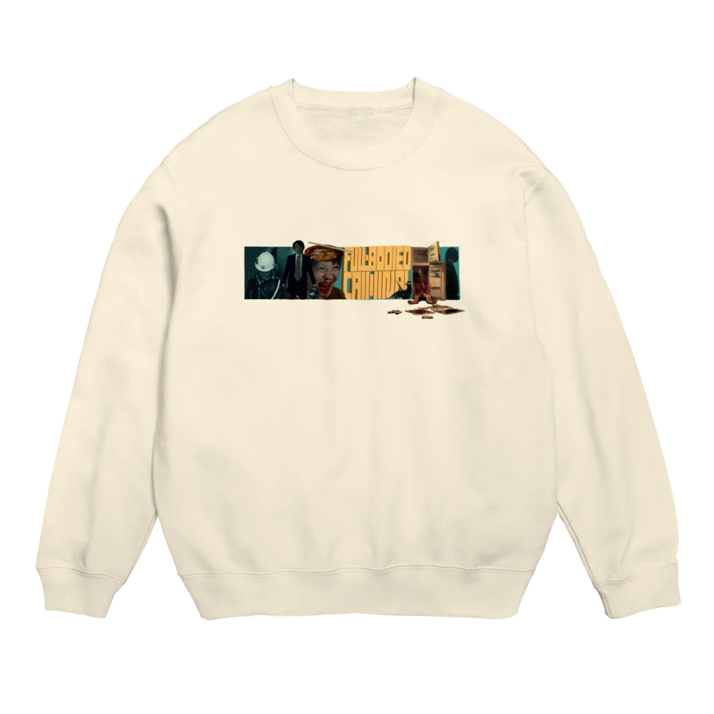 Double SlitのFull-Bodied Criminal グッズ Crew Neck Sweatshirt