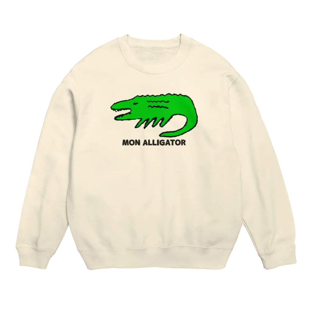 猫山アイス洋品店のMON ALLIGATOR Crew Neck Sweatshirt