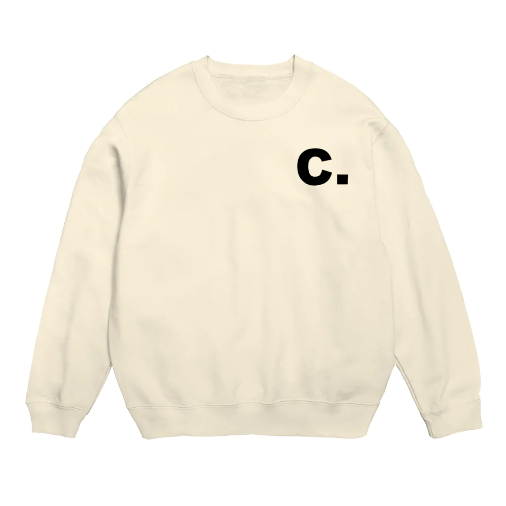 FREAKY_WARDROBE_COFFEEのしぃ Crew Neck Sweatshirt