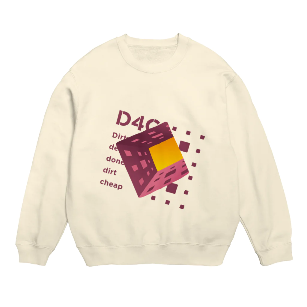 PASSIONE SUZURI支部のD4C Crew Neck Sweatshirt