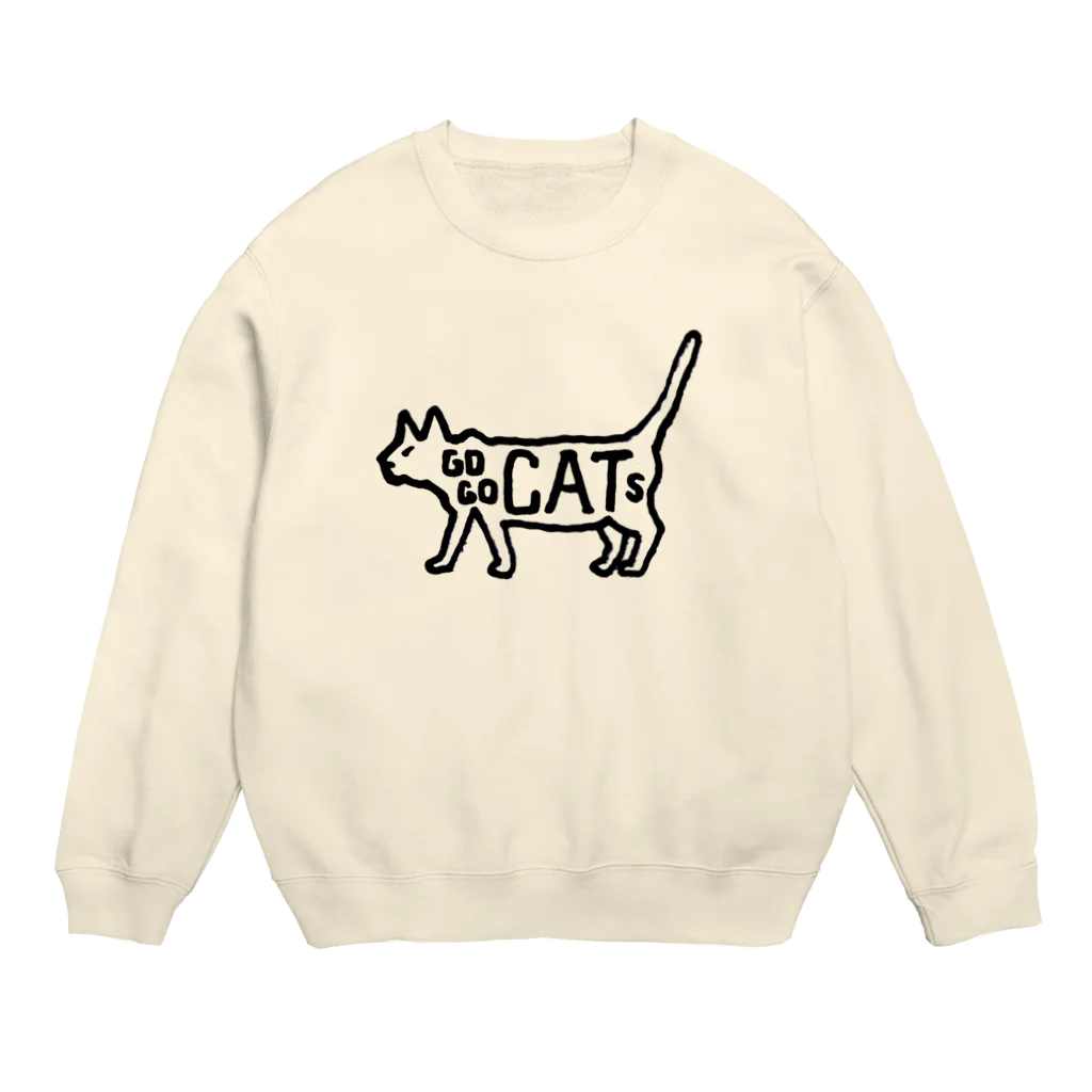 gogocats-shopのGOGOCATS　 Crew Neck Sweatshirt