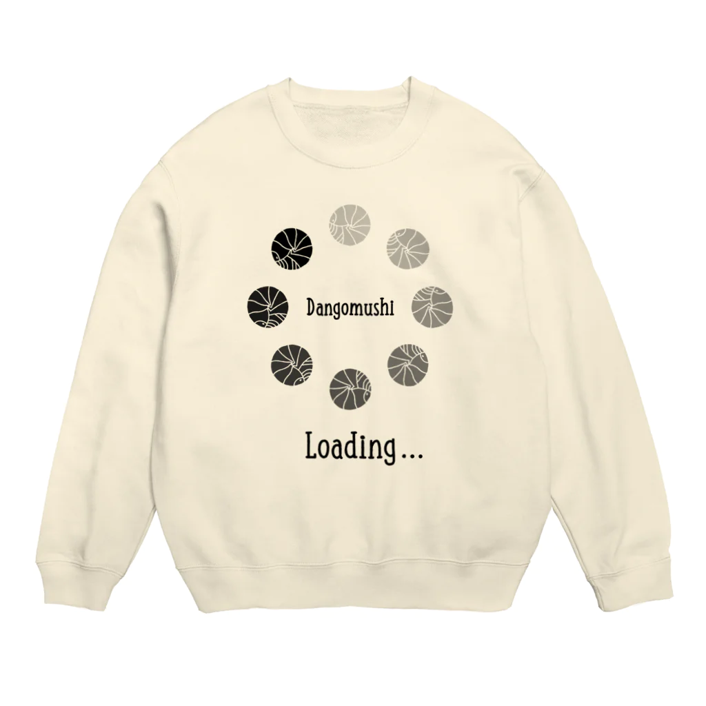 kg_shopのローディングダンゴムシ Crew Neck Sweatshirt