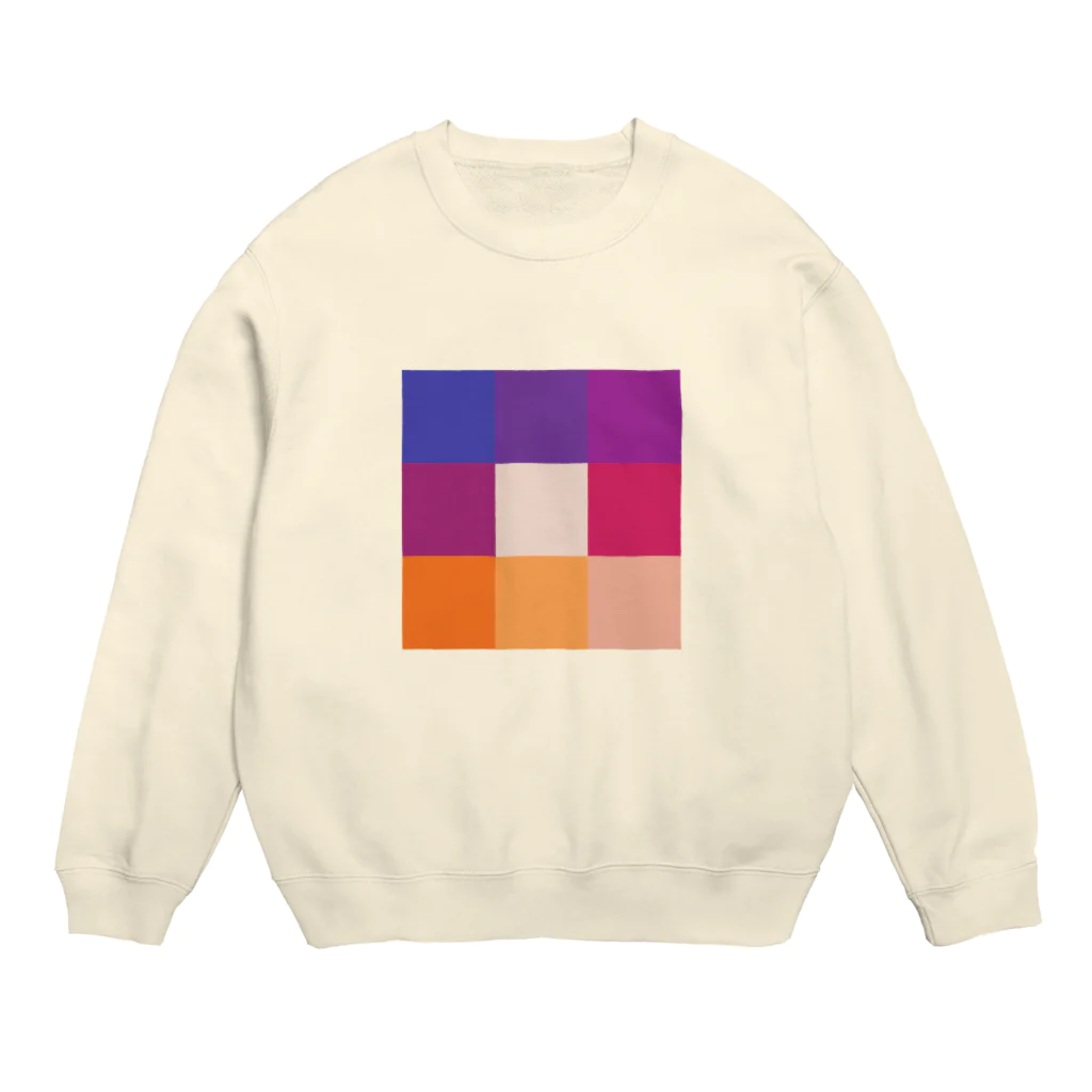 3×3 のドット絵のインスタ - 3×3 のドット絵 Crew Neck Sweatshirt