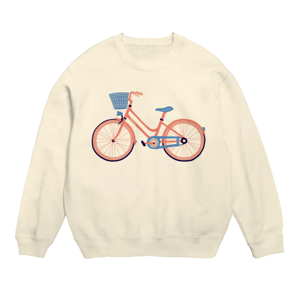 honeycombの自転車 Crew Neck Sweatshirt