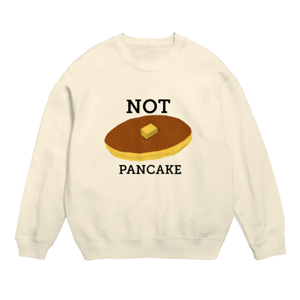 ◯△◇のNOT PANCAKE Crew Neck Sweatshirt