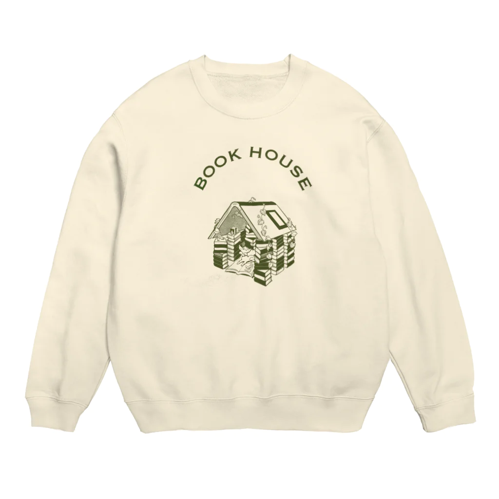 カロドッグの本のおうち Crew Neck Sweatshirt