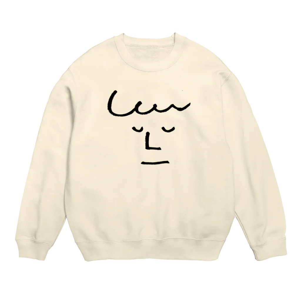 mq_qqqのkao_1 Crew Neck Sweatshirt