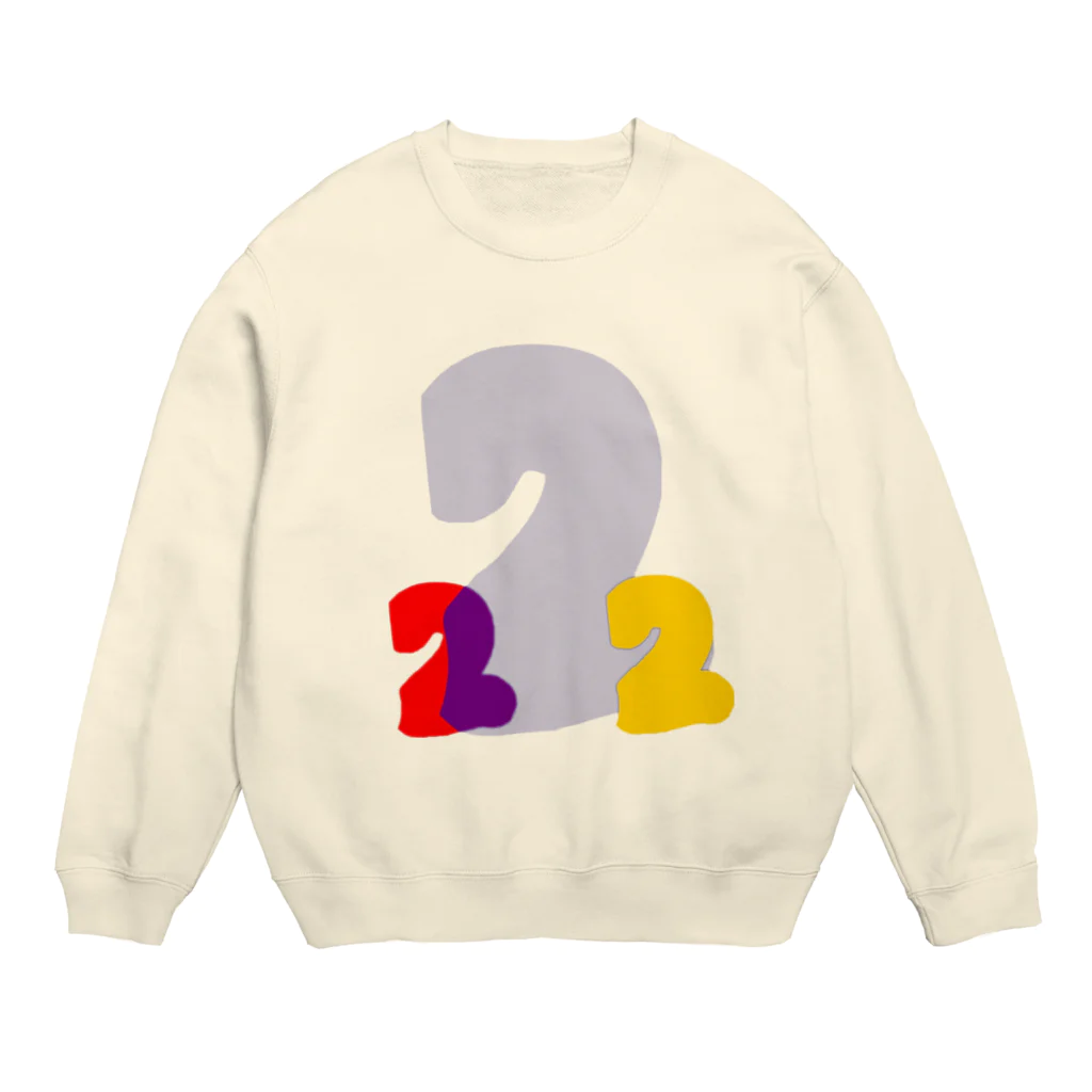 @taku coconeの@takuのNo.シリーズ　222 Crew Neck Sweatshirt