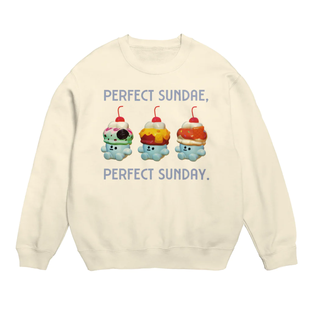 水沢石鹸のMr. PERFECT SUNDAY 🍦REAL Crew Neck Sweatshirt