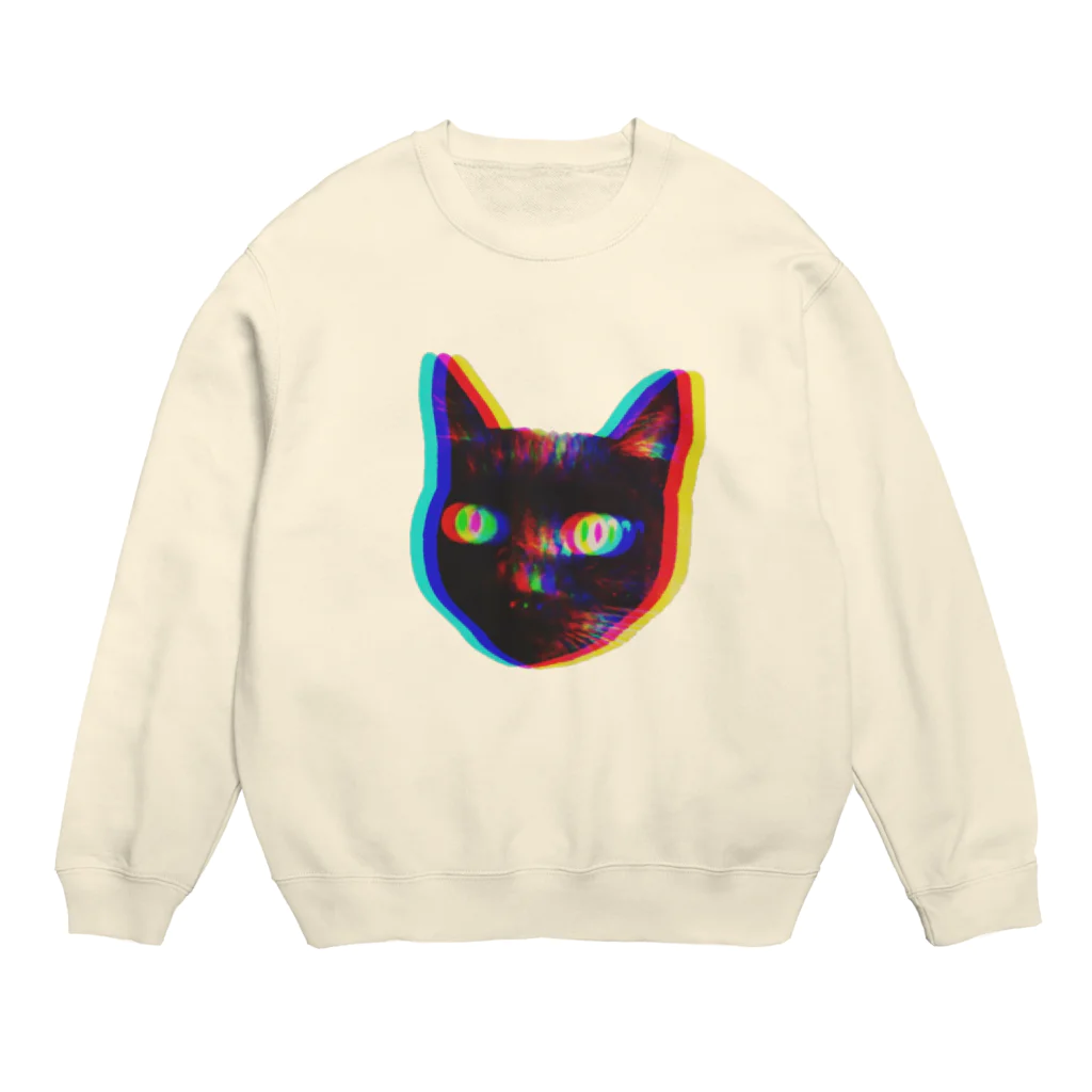 ねこぶくろさんのにじぶくろ2 Crew Neck Sweatshirt