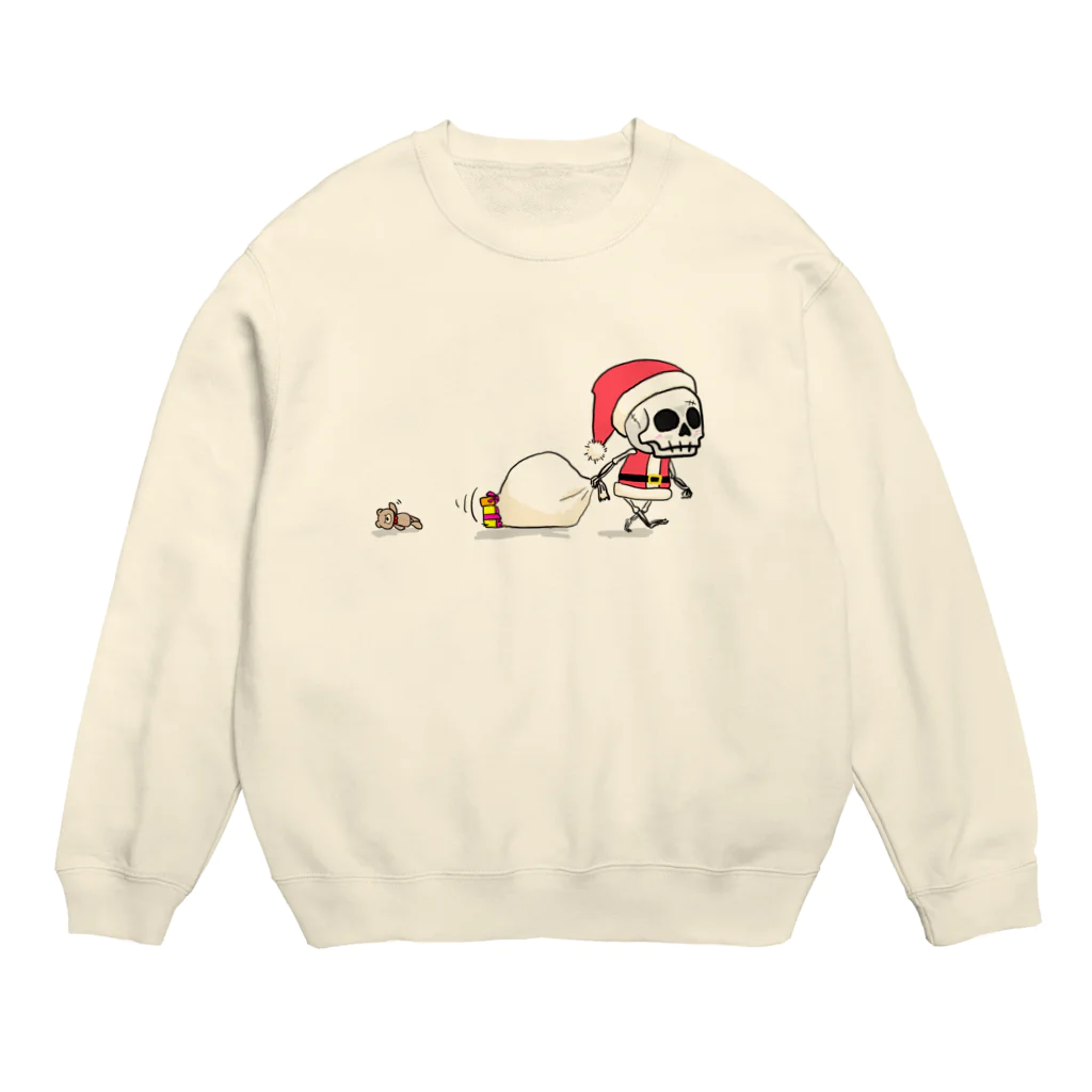 TAGのクリスマスのホネホネくん Crew Neck Sweatshirt