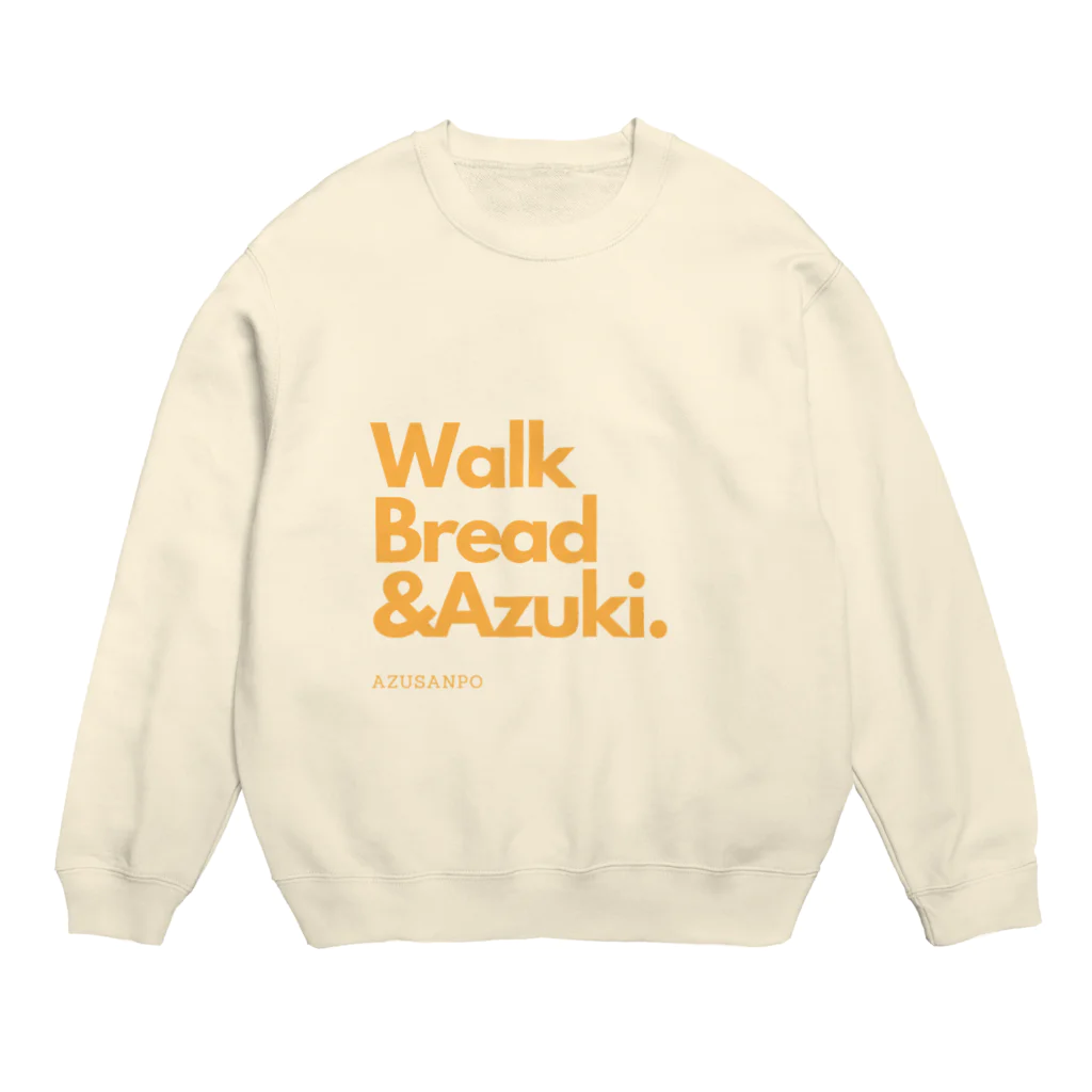 あずきあず🍞🥐のあずさんぽ Crew Neck Sweatshirt