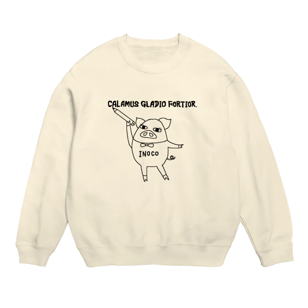 おもしろ空間オニワカのINOCOさん Crew Neck Sweatshirt