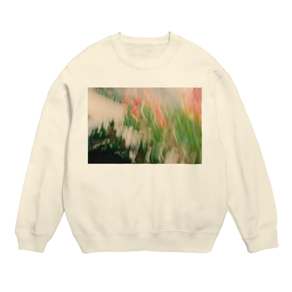 オツムテンテンのチューリップ Crew Neck Sweatshirt