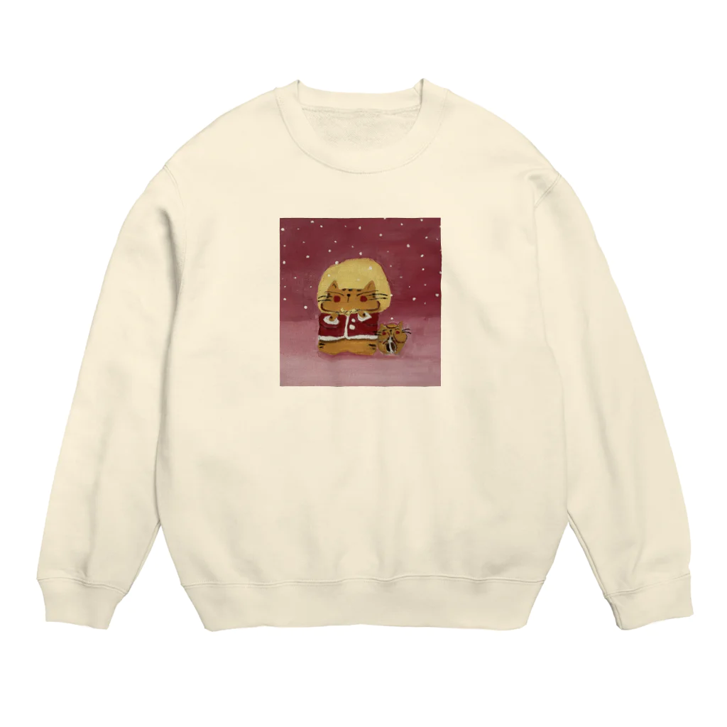 みゆ左衛門のサンタさんのお手伝い Crew Neck Sweatshirt