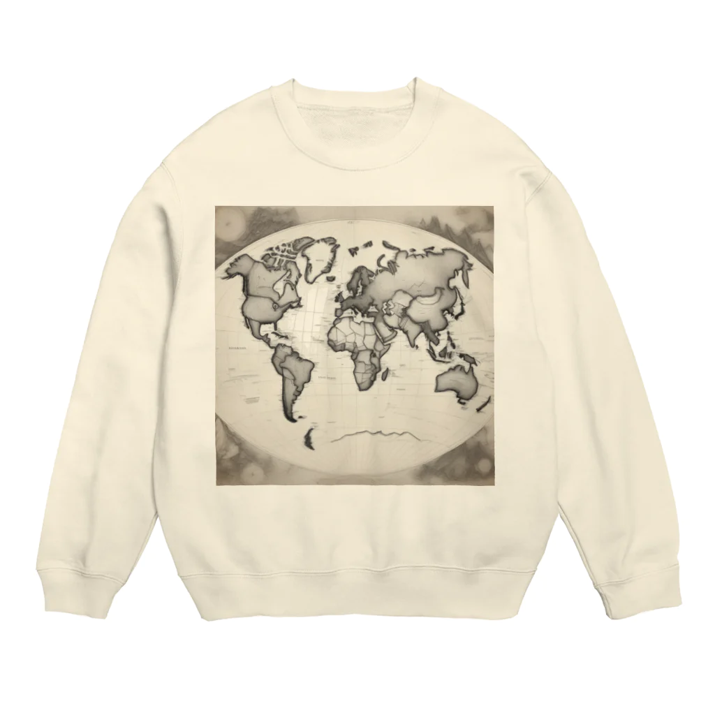 Crook-Aaronのじ・あーす Crew Neck Sweatshirt