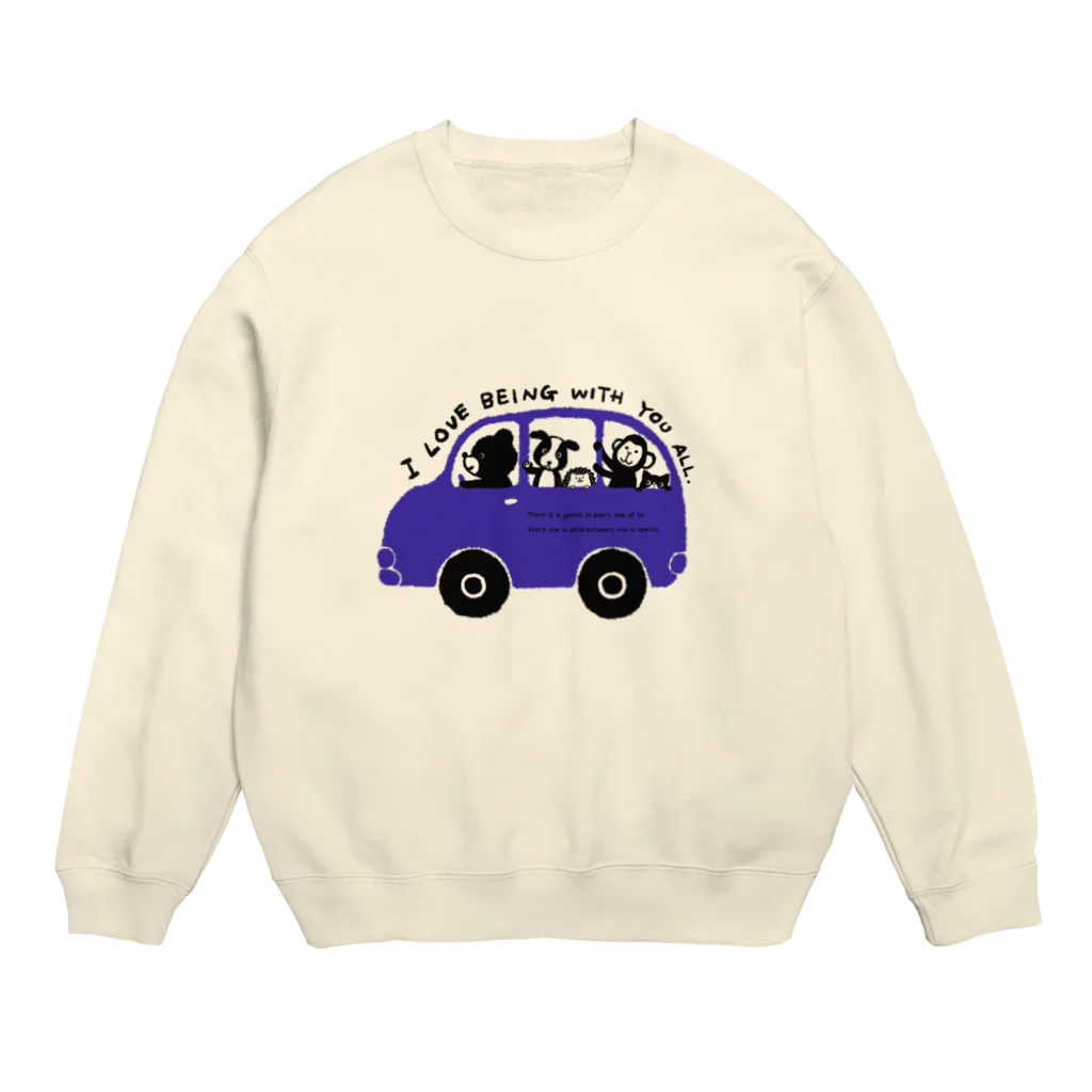 etouyukikoのドライブ Crew Neck Sweatshirt