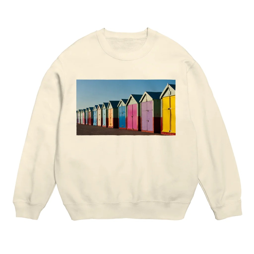 パオのカラフルハウス Crew Neck Sweatshirt