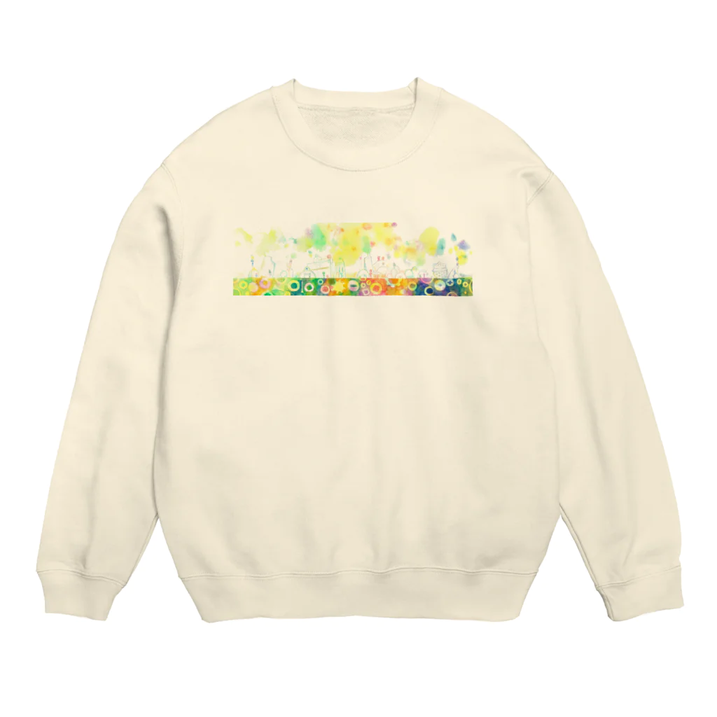 おひるねのゆめ-nats:u:mi-のone day Crew Neck Sweatshirt